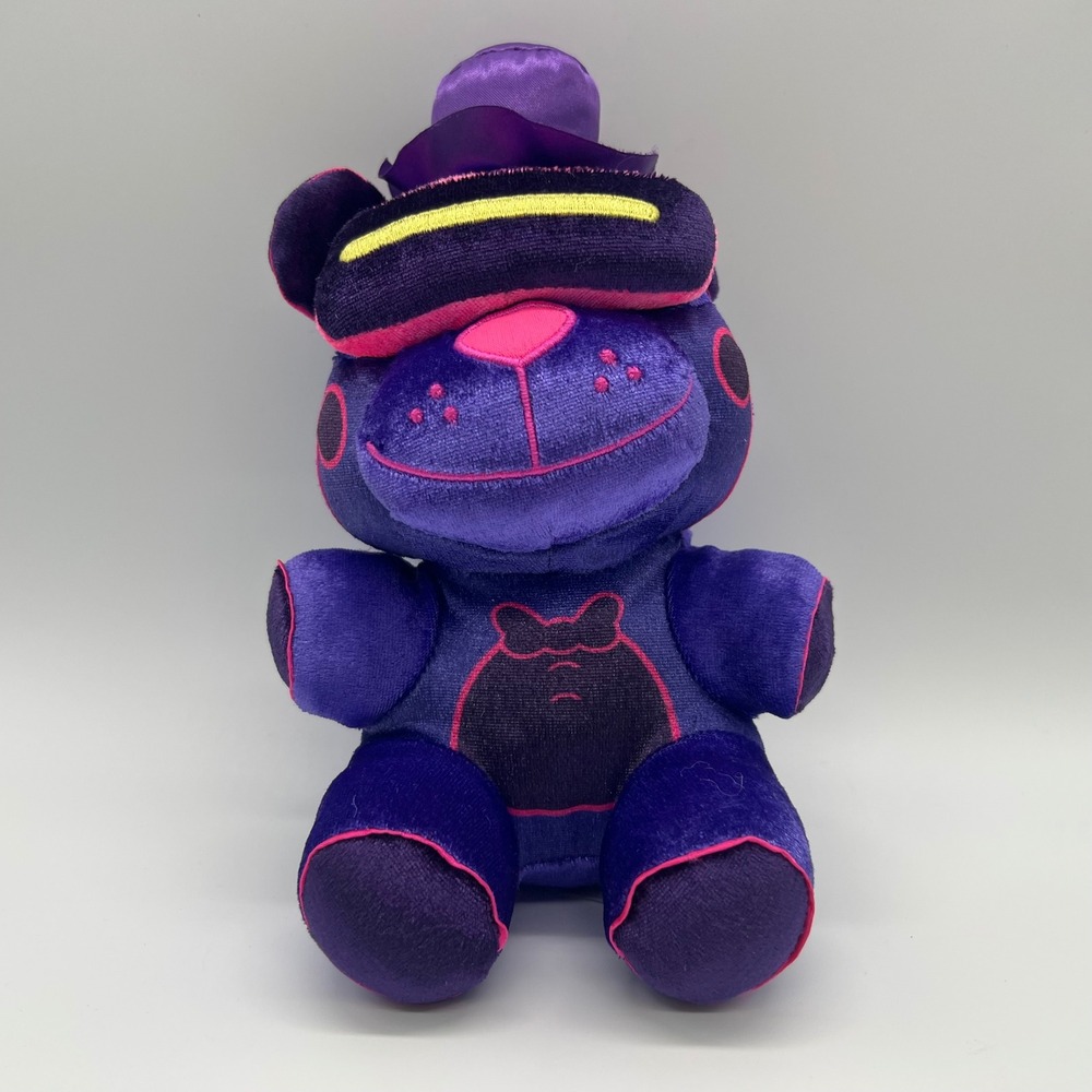 Funko Five Nights at Freddys Blacklight Freddy Purple Neon Plush FNAF 2022 Toy